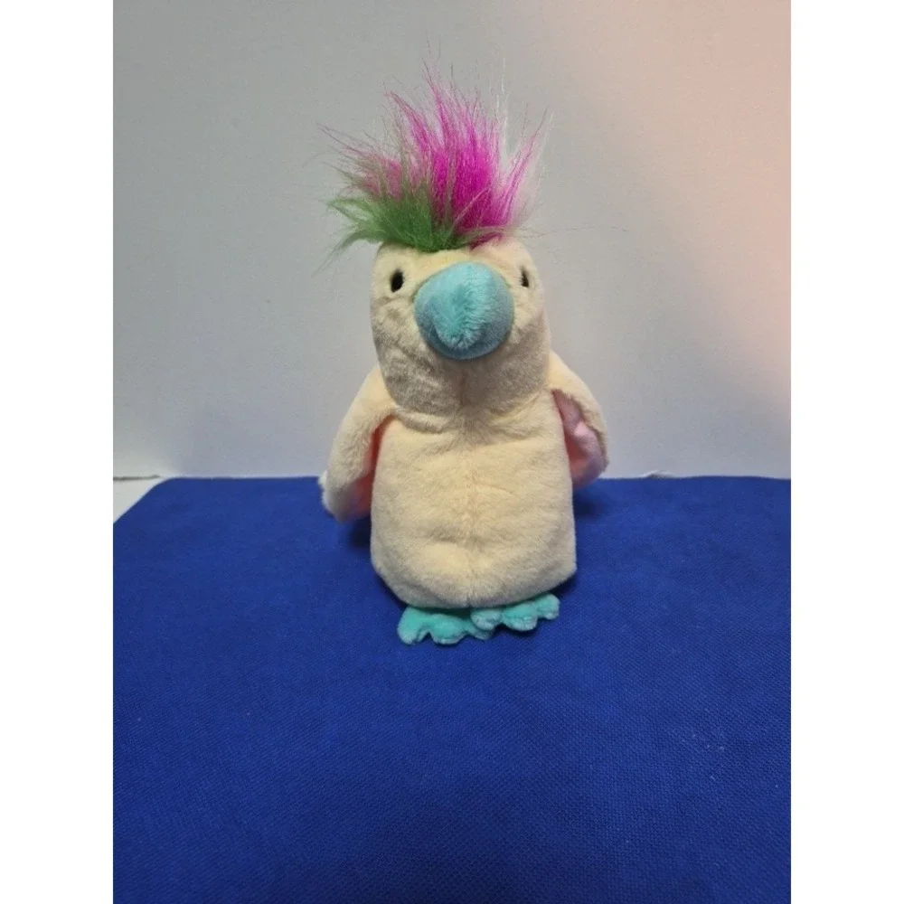 Ty Beanie Baby - POMPOM Cockatoo Bird No paper tags